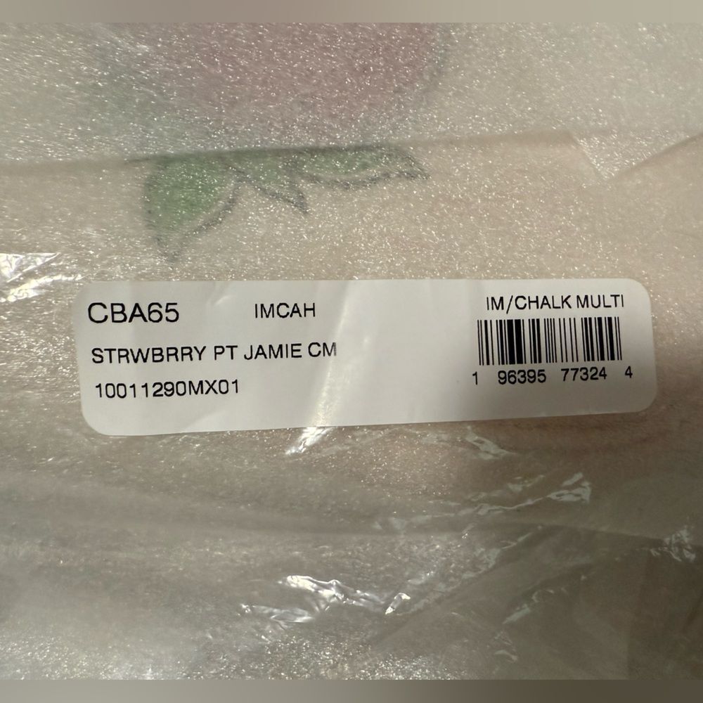 Coach Cream “Jamie” Crossbody Camera Bag with Strawberry Design! - Picture 9 of 9